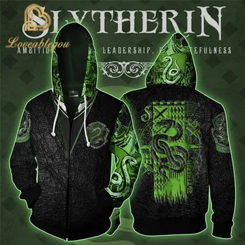 

Wizardry Men and Women Gryffindor Slytherin 3d Men Pullover Hoodie Sweatshirt Cosplay Costume Streetwear Hoodies Sweatshirt