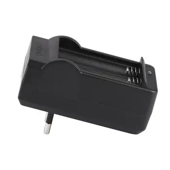 

14500 Battery Charger Double Charging Ports Black EU/US Plug Travel Charger Quick Charge Compatible Phone Charger