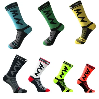 

Fancyteck 2 Pairs Men socks 7 color Nylon Breathable Sweat Absorbing Deodorant Shaping Suitable for Sport Running Cycling socks