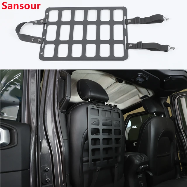 Porte-bagages arrière de voiture pour Suzuki Jimny JB64 JB74, étagère de  coffre, rangement en métal, fenêtre rapide, accessoires intérieurs,  2019-2024