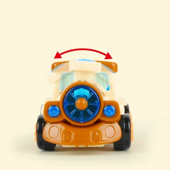 

High quality children's inertia small train cartoon transport educational toys with action inertia cartoon car model