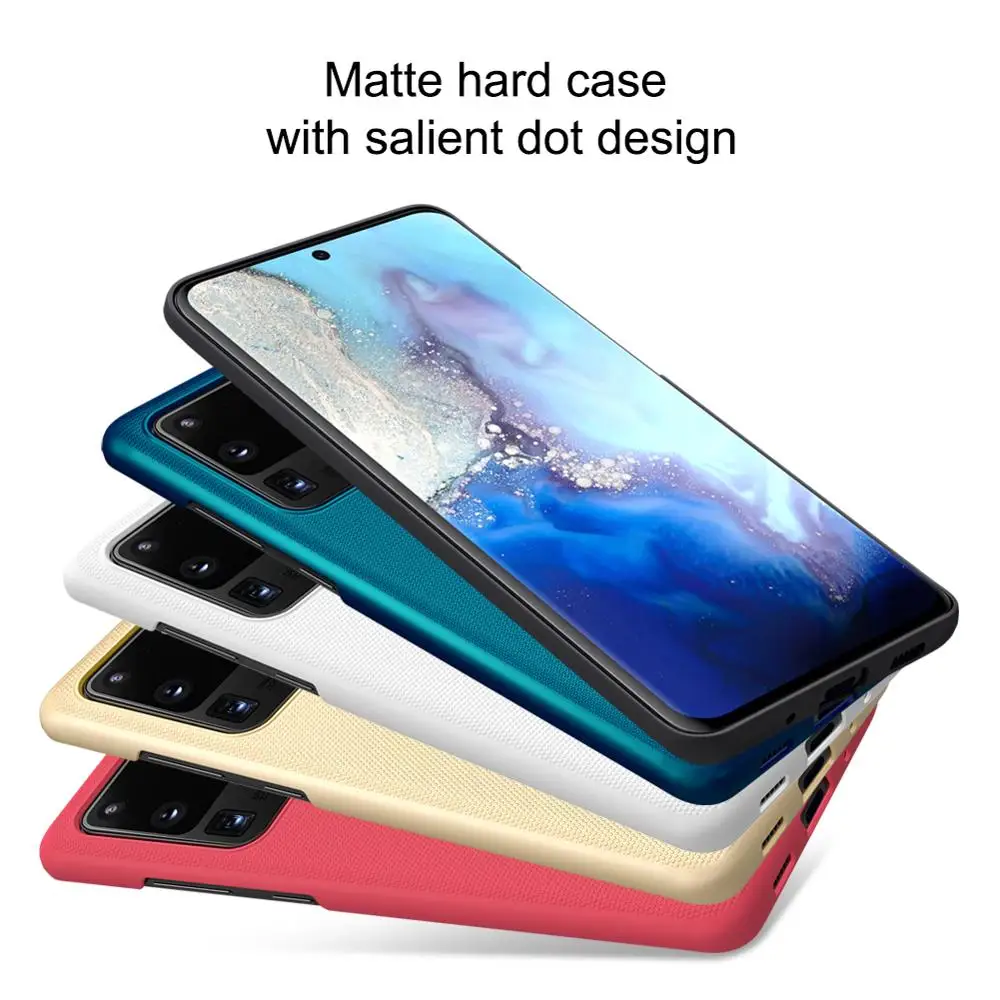 Чехол для Samsung Galaxy S20 Ultra S10 S9 S8 Plus чехол Nillkin Матовый Жесткий накладка из