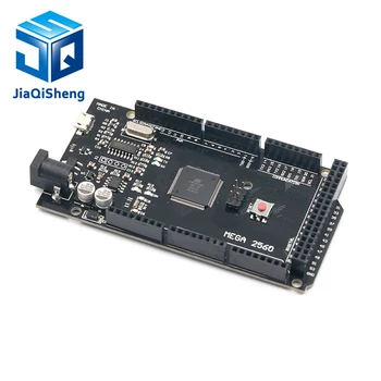 

Robot Mega 2560 R3 for MEGA2560 CH340G/ATmega2560-16AU MicroUSB. With Bootloader for arduino Tenstar