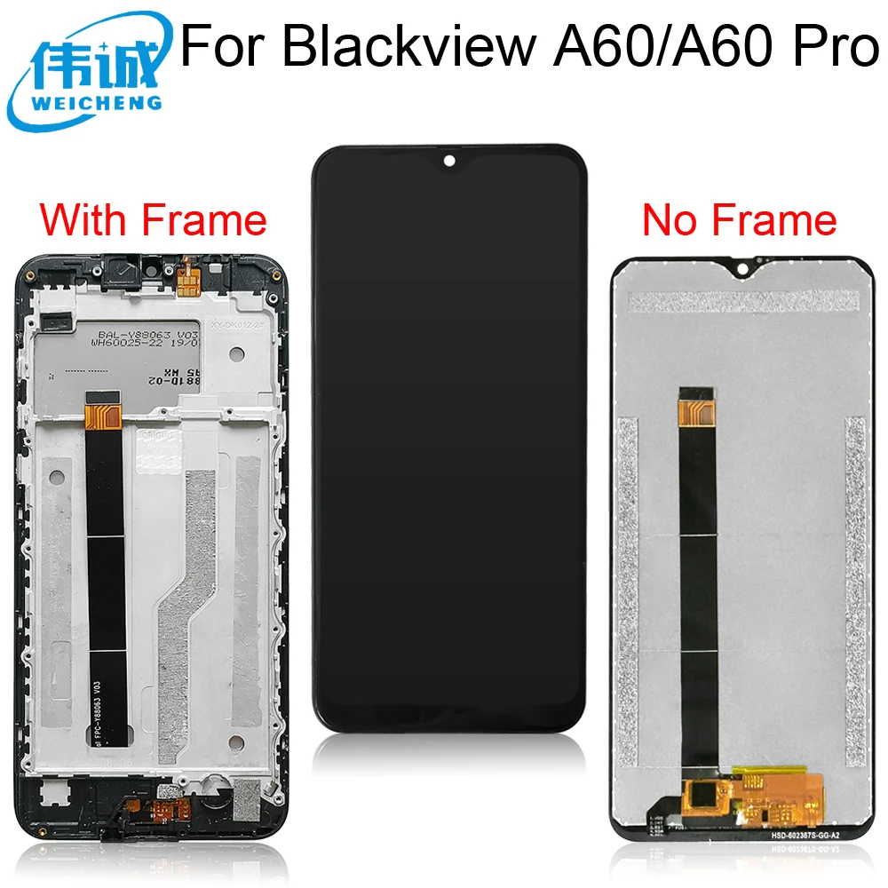 WEICHENG 100% протестированный хорошо Blackview A60 ЖК дисплей + сенсорный экран 600*1280 6 1