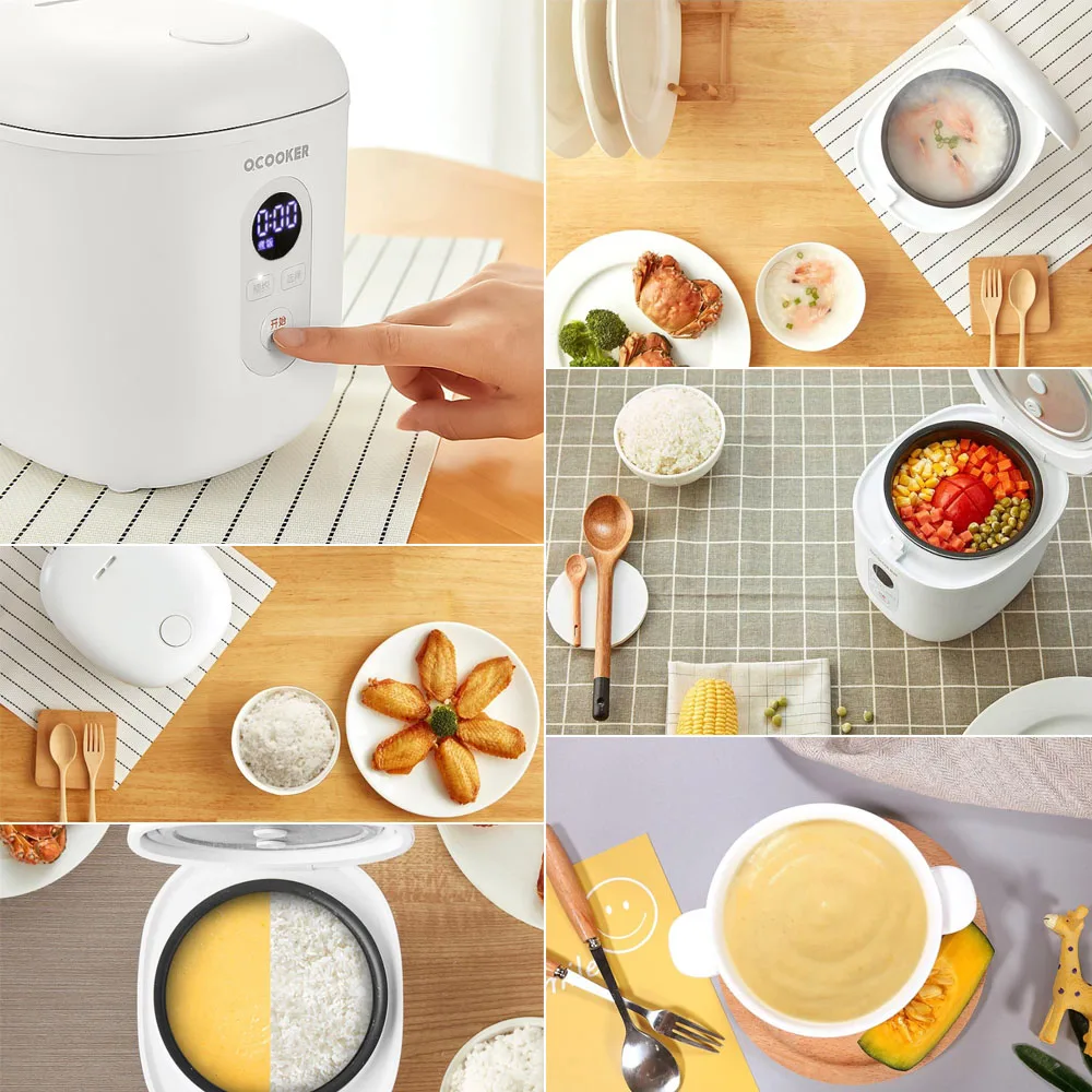 Xiaomi Ocooker Mini rice cooker 1.2L smart electric PFA powder coating ...