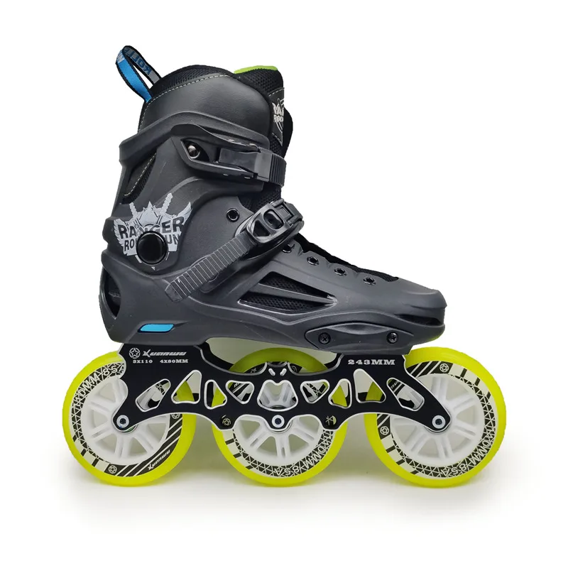 3 Wheel / 4 Wheels Inline Skates Xuanwu Roller Slalom Skate Convert to Inline Speed Skates Frame Base for SEBA Powerslide User