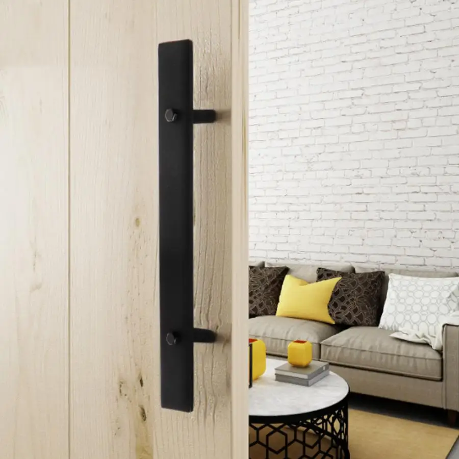 Antique Stainless Steel Door Pull Handle Barn Sliding Door Drawer Cabinet Wardrobe Garage Shed Handle