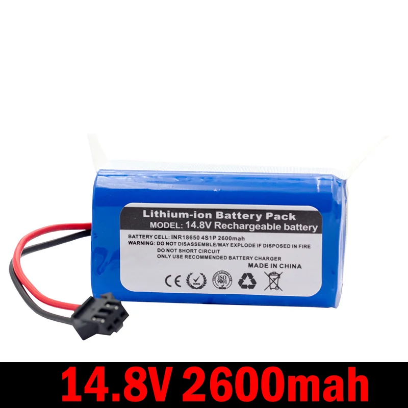 14.4V 3200mAh Replacement Battery For Conga Excellence 990 950 999 1090  1099 1190 1790 1990