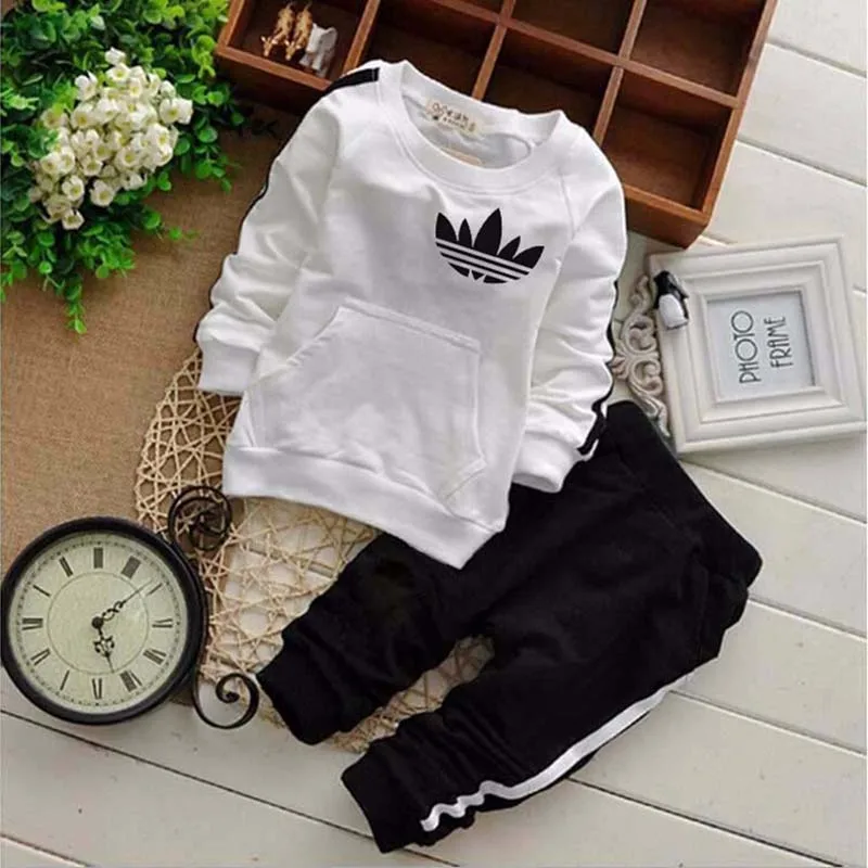 

Brand Baby Boy Clothing Sets Autumn Casual Baby Girl Clothes Suits Children Suit Clothes Sweatshirts+Sports Pants Kids Sets