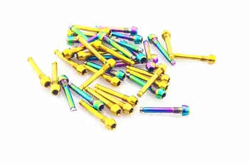 

Ti Bolt Titanium oil brake screed screws for avid / elxir / Gulie code / XT / HO Oil Brake lining Fixing Ti Bolts Ti Fastener