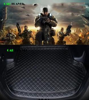 

CAR TRAVEL custom car trunk mat for Land Rover All Models Rover Range Evoque Sport Freelander car accessories custom cargo liner