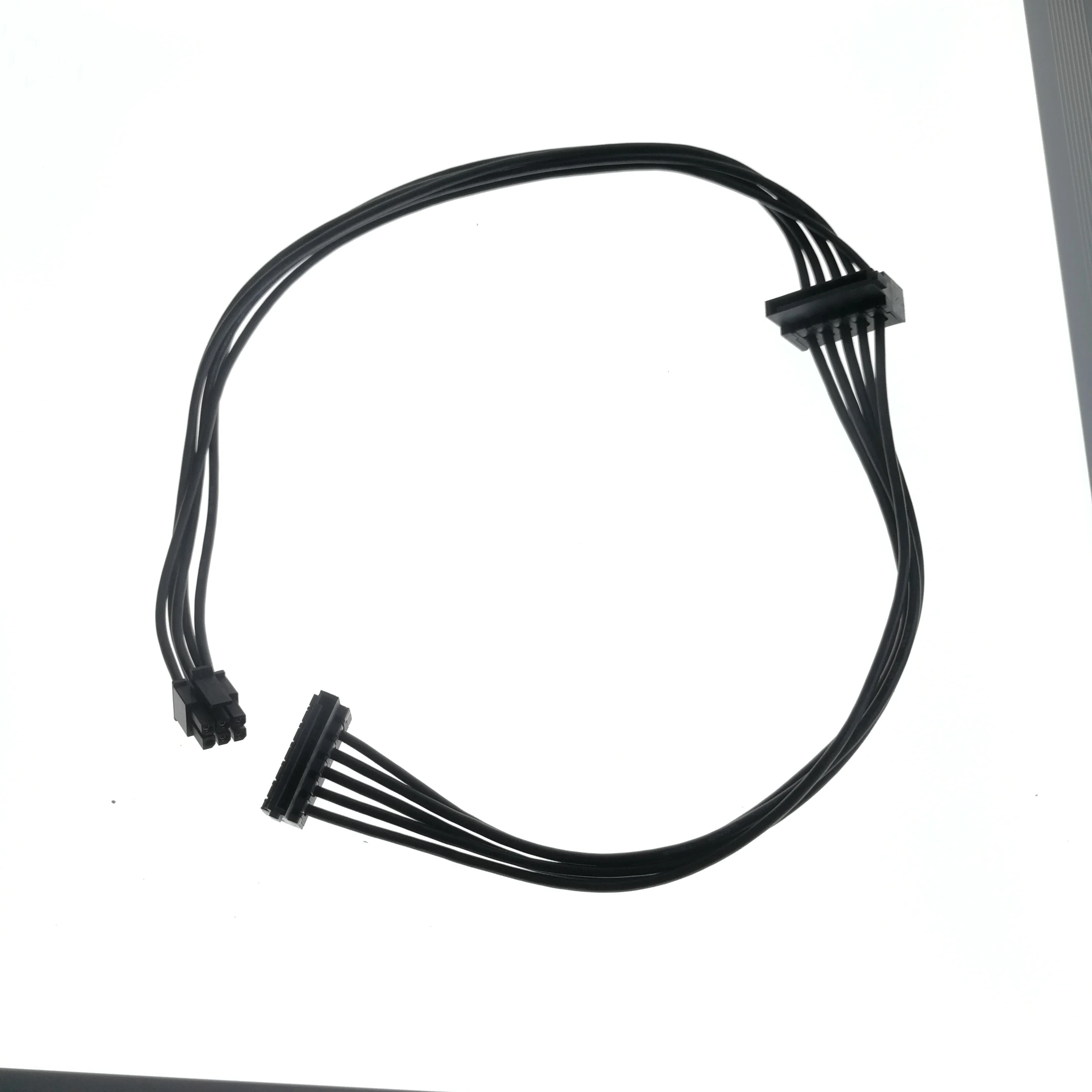 Небольшой 6Pin до 2-Порты и разъёмы 15Pin жесткого диска SATA HDD SSD жесткий диск Мощность