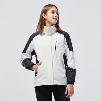 

COUPLE'S Outdoor Sports Raincoat Jacket Fashion Men and Women Three-in-One-Piece Brushed and Thick Warm Coat