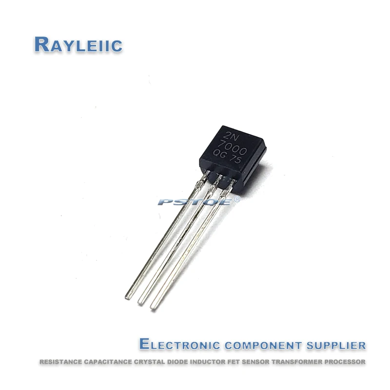 Новый оригинальный 2N7000 TO-92 7000 TO92 N-channel полевой транзистор малого сигнала MOSFET в