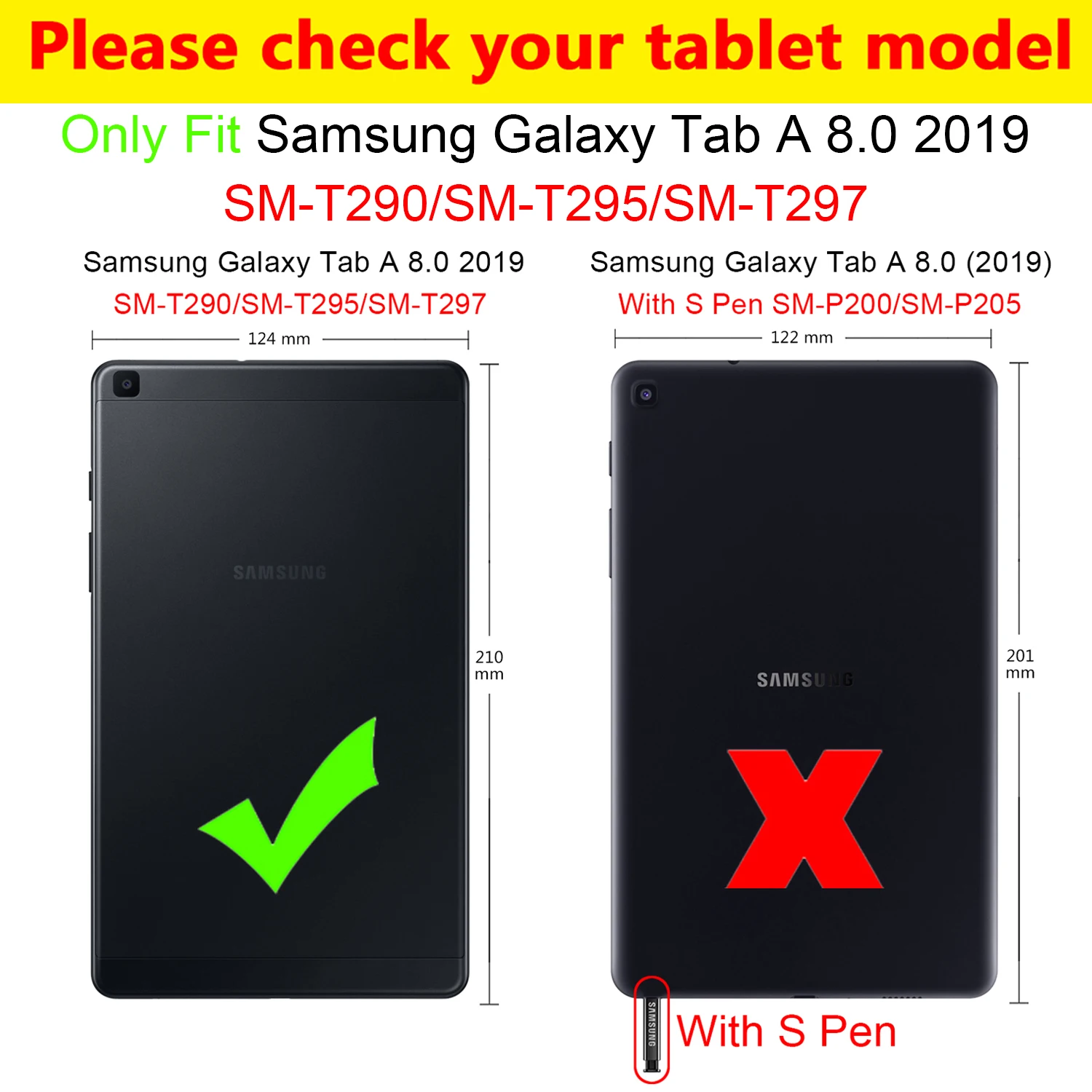 Samsung GALAXY Tab A 8.0 SM-T290 S-ペン タブレット | filmekimi