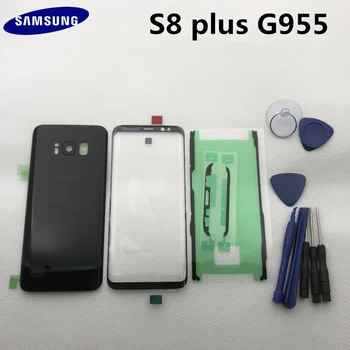 

Original Full Housing Battery Cover Back Glass+front Touch glass Replacement Parts For Samsung Galaxy s8+edge s8 plus G955 G955F