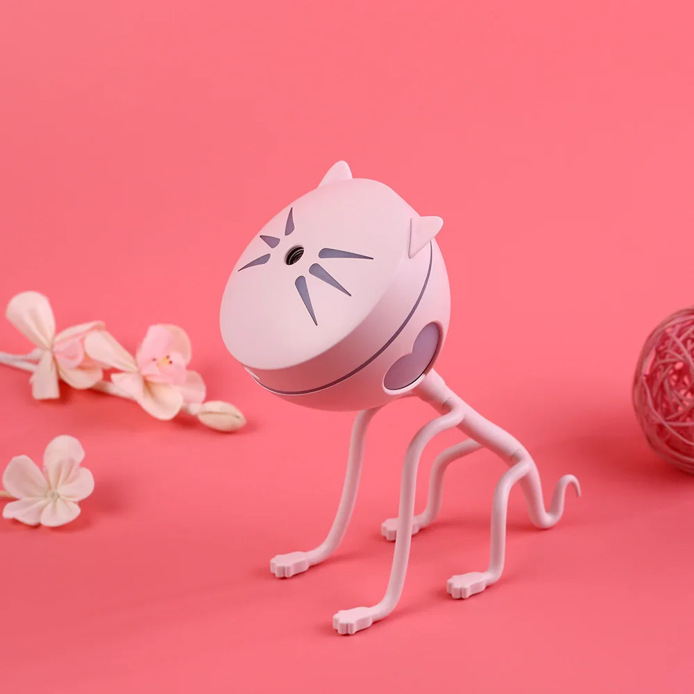 

New Style Cute Pet Cat Humidifier Creative Cartoon Mini USB Office Students Desktop Small Cleaner Learn