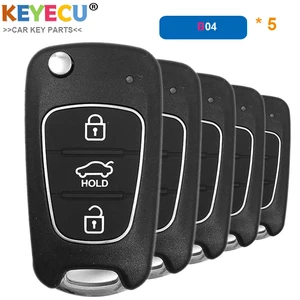 Image 1 - KEYECU 5 Teile/los, KEYDIY B Serie B04 Universal Fernbedienung Auto Schlüssel 3 Taste für KD900 KD900 + URG200 KD X2 Schlüssel programmierer