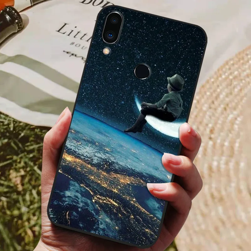 For Meizu Note 9 Case Wolf Cartoon Silicon Soft TPU Back Cover For Meizu Note 9 Phone Cases for Meizu Note9 Fundas Coque Capa 