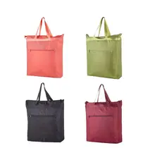 Reusable Shopping Bag Foldable Shopper Waterproof Oxford Handbag Women Grocery Tote Bags