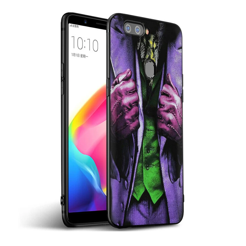 EWAU Джокер фильм силиконовый чехол для телефона для OPPO A1K A5 A9 Reno Z 2 10X Realme 2 A5 3 5 Pro Q X Lite - Цвет: B1