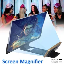 14 дюймов 3D Увеличенный экран усилитель для мобильного телефона Лупа кронштейн держатель для мобильного телефона