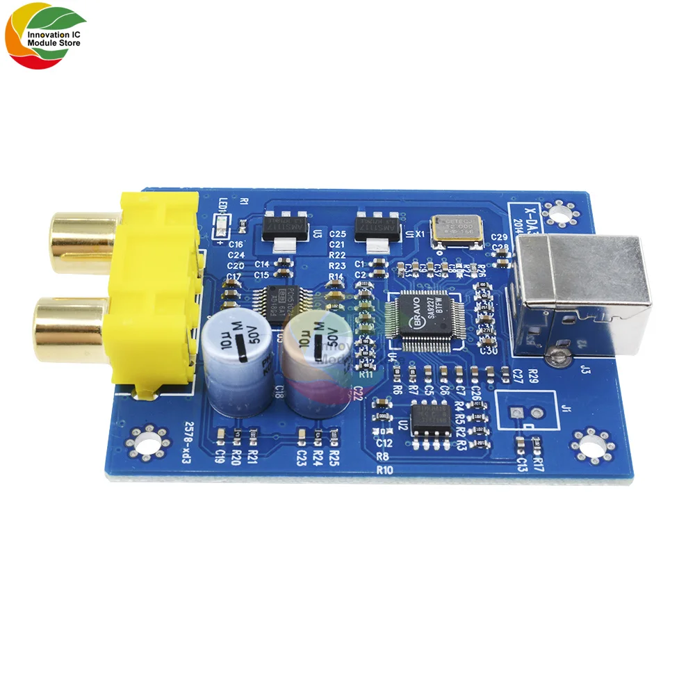 Ziqqucu SA9227/PCM5102A 32 бит/384 кГц USB DAC/HiFi асинхронный декодер 5 в Тип B поставка |