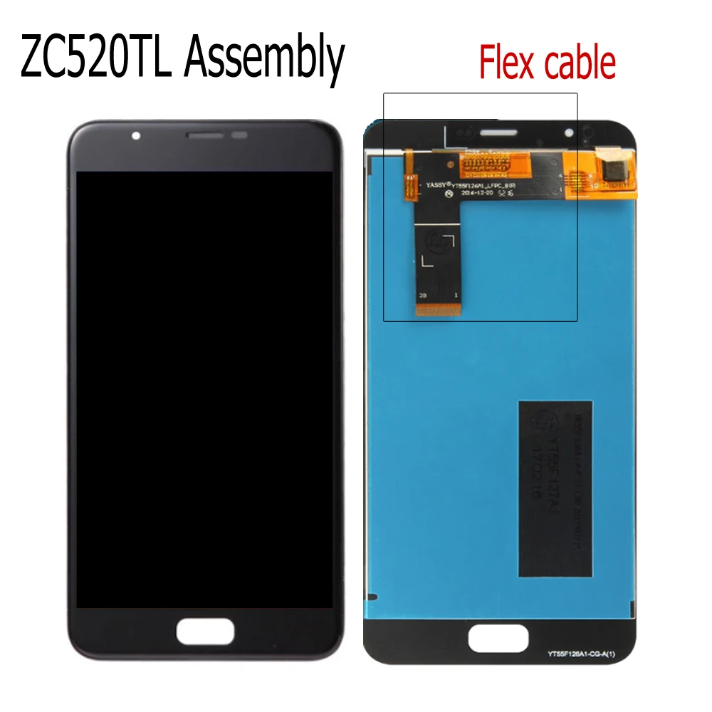 

WEIDA 5.2"For ASUS Zenfone 3 Max ZC520TL LCD Display Touch Screen Assembly Digitizer with Frame For ASUS X008D LCD Free Tools