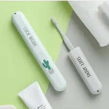 Новинка ABS портативная зубная щетка для путешествий держатель для зубной пасты коробка для хранения Чехол Контейнер для карандашей