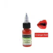 1 шт. Перманентный Макияж Микро Пигмент чернил для татуажа, 1/2oz для 3D Грит карбида кремния 15 мл/бутылка чернил, татуировки