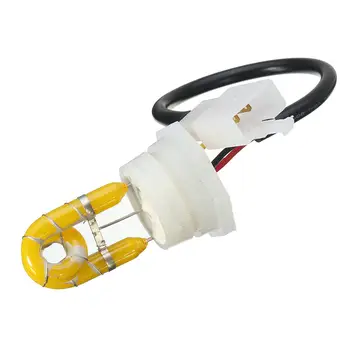 

New 4Pcs Universal Amber Emergency Warning Warn Flash Strobe Stroboscope Light Lamp Bulbs Warning Flash