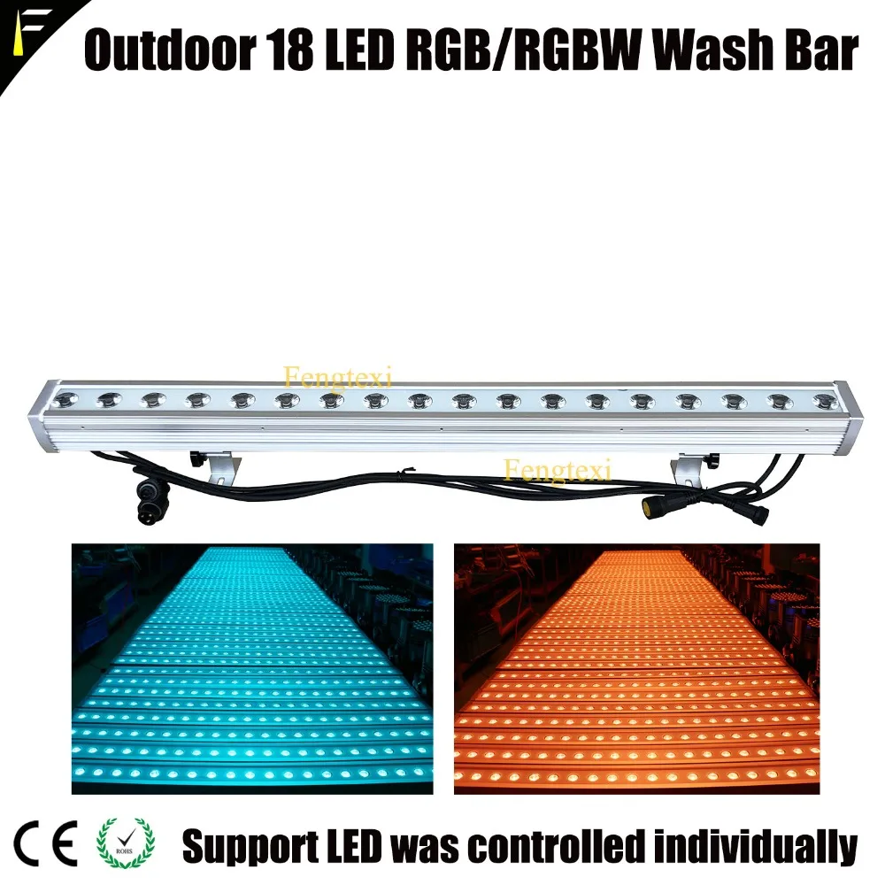 18x3w RGBW LED Wall Wash Bar7