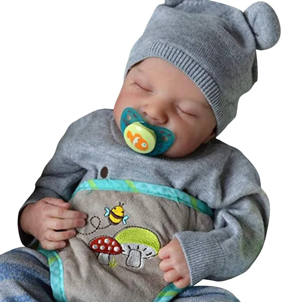 koper nek niet voldoende Reborn Baby Poppen 19 Inch Slapen Realistische Pasgeboren Baby Poppen  Jongen Real Life Peuter Poppen Voor Kinderen Speelgoed Simulatie Pop  gift|Figuren & Miniaturen| - AliExpress