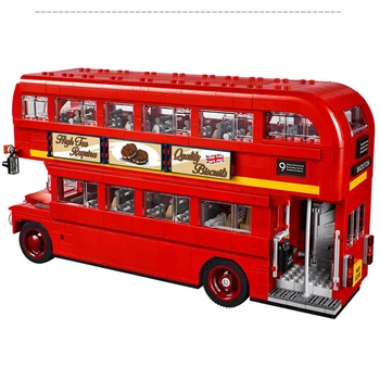 

2020 New UK London Bus Bricks model creator expert car model bricks toys for kids christmas gifts