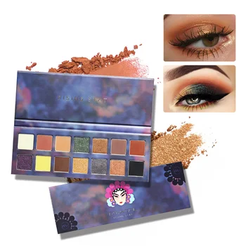 

14 Color Eye Shadow Plate Pearlescent Matte Polished Mashed Potatoes Multi-color Eye Shadow Plate Unique Elements of Opera