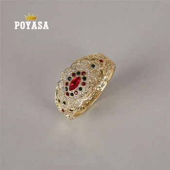 

2020 April Dubai gold color bracelet Moroccan women wedding charm alloy bracelet