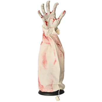 

1Pc Halloween Sculpture Sound All Saints Electric Hand Sculpture Hand
