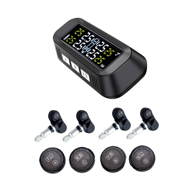 Solor power TPMS система контроля температуры давления в шинах внутренняя и внешняя