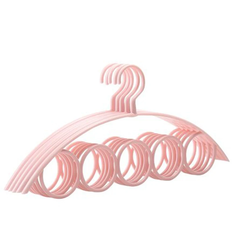 40.5cm 10 pcs/lot Muntifulctional Clothes Hangers for Scarves Tie Belt Necktie Simple Nodic Style Scarf Holder Household Space