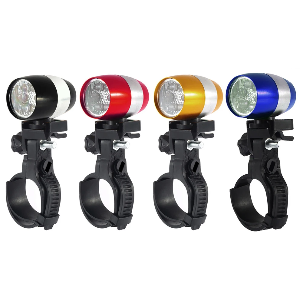 Description Picture 5 of itemBicycle Head Light 6 LED Mountain MTB Bike Front Fork Handlebar Lantern Cycling Safety Warning Alloy Night Lamp Flashlight