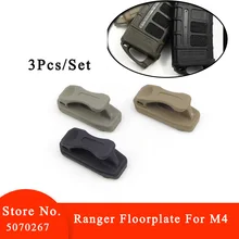 Элемент выбор 3 шт./компл. AR15 M4 45x5,56 журнал Ranger Floorplate тактический пистолет Принадлежности для охоты EX292