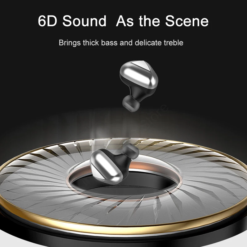 T50 Wireless Earphones Headset Bluetooth Earphone Handsfree For Samsung Galaxy Xiaomi Huawei Phone Spunky Buds TWS Earbuds