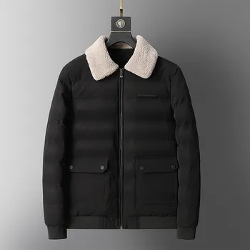 

Casual Fleece Windbreaker Waterproof Jacket Winter Jacket Men Zipper Thick Softshell Jacket Men Outdoor Coat Corta Vento Mujer