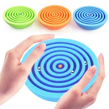 

Finger Rock 3D Puzzle Balance Maze Ball Toys Children Labyrinth Balls Game Brain Teaser Educational Toy l