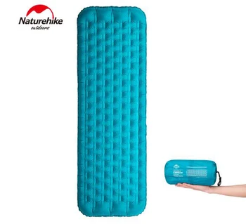 

Naturehike 20D TPU Thicken 9CM Camping Air Bed Double Valve Inflatable Mat Ultralight Egg Nest Portable Inflatable Travel Tent