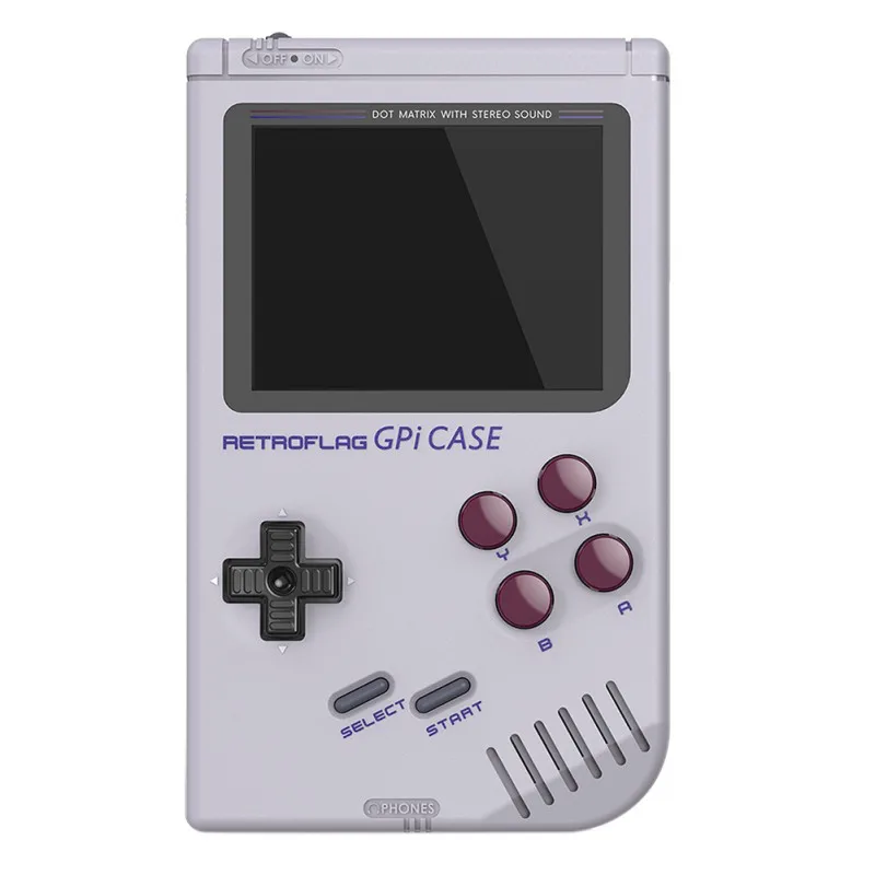 Gameboy Retroflag GPi чехол Классическая портативная игровая консоль для Raspberry Pi Zero/Zero W/GameBoy Pi с безопасным выключением GPi чехол