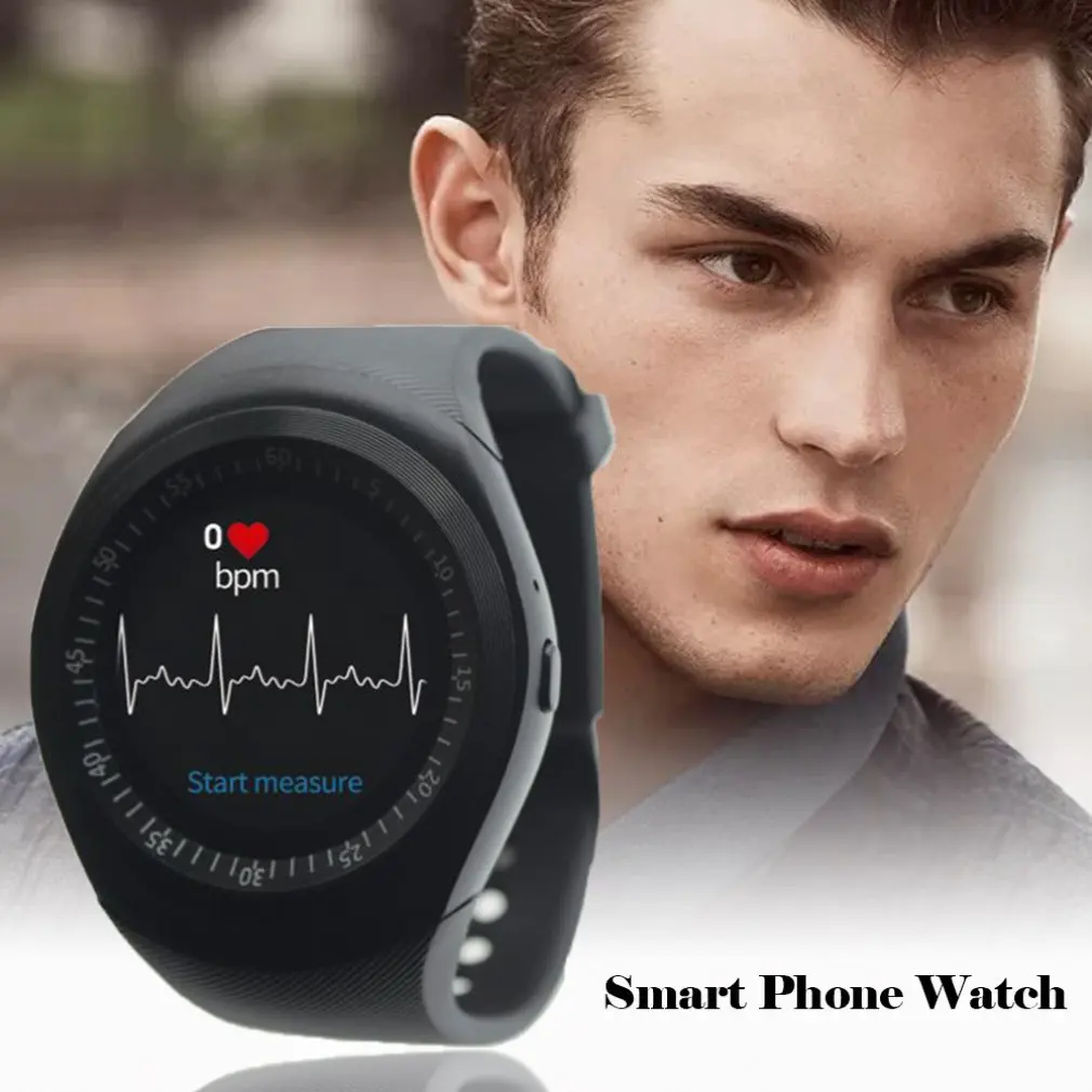 Умные часы для мужчин sim android круглый телефон сообщение советы Y1X SmartWatch сидя советы дистанционного SmartWatch спортивные часы