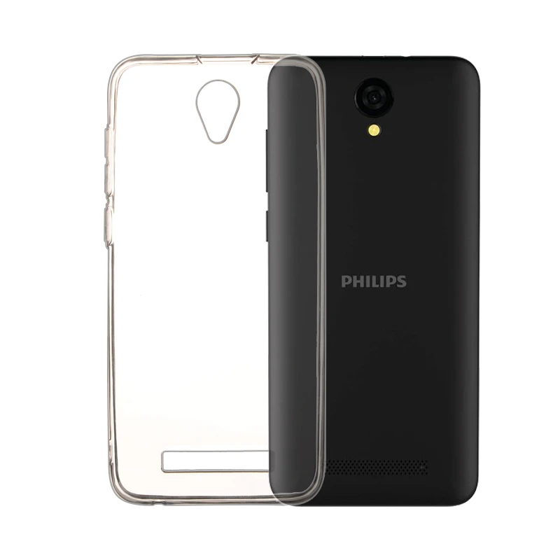 Мягкий ТПУ чехол для Philips S260 задняя крышка Силиконовый защитный телефона