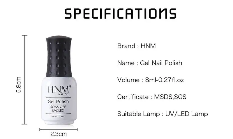 HNM 8 мл Galaxy Гель-лак для ногтей Блеск кошачий глаз Esmalte Permanente замачиваемый УФ светодиодный лак для ногтей праймер Гель-лак для салона маникюра