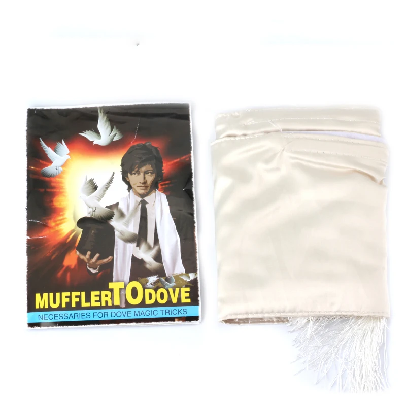 Muffler To Dove Magic Tricks Scarf Magic Props Gimmick Illusions Magic Trick Accessories Stage Professional book dove magic tricks metamopho magic anything from book stage magic illusions gimmick props